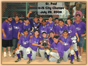 Minnesota - Palace Baseball 2008 Champs